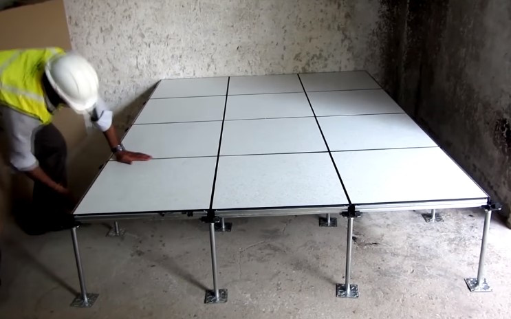 Raised floor systems in Bangladesh